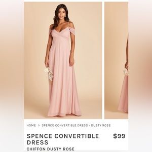 Brody Grey Bridesmaid Dress